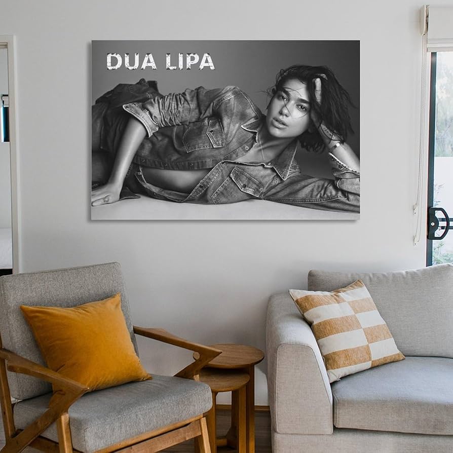 Amazon.co.jp: Dua Lipa デュアリパ 有名な歌手 玄関 ポスター